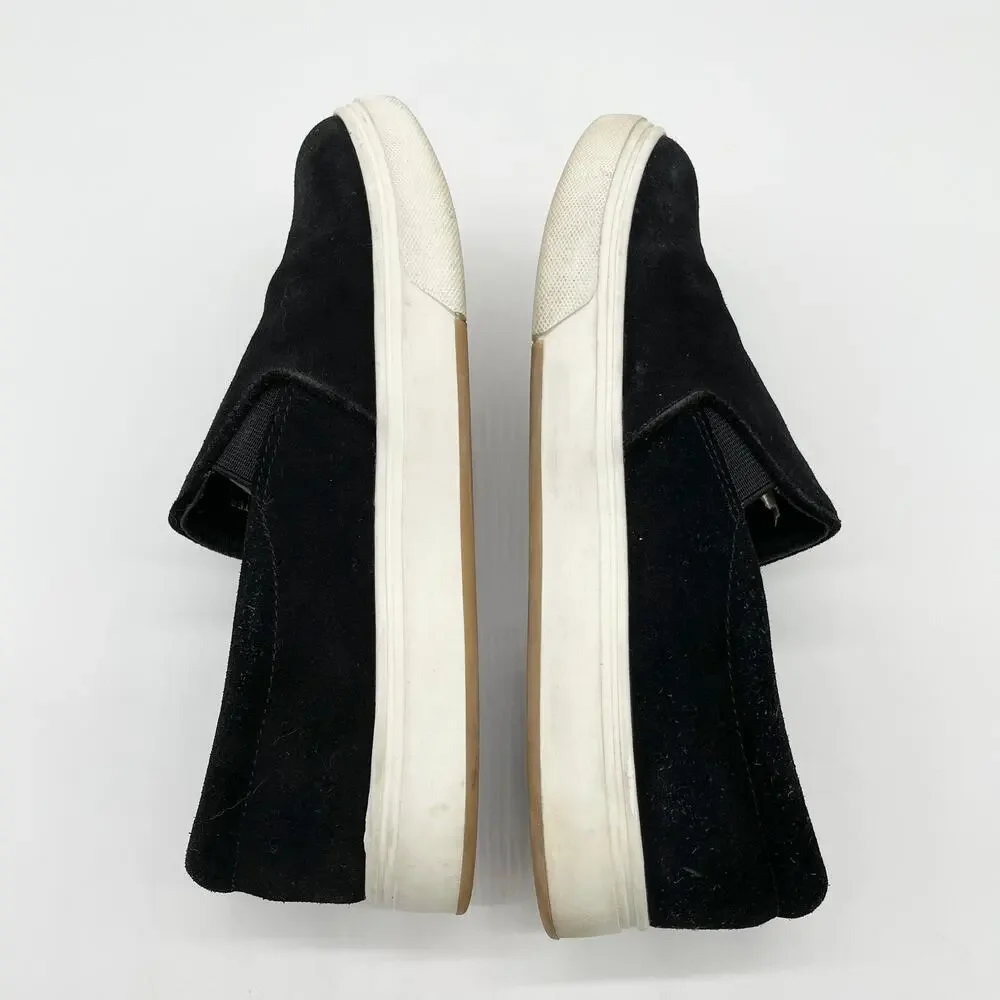 Steve Madden Womens Size‎ 8.5 Suede Slip On Coulter Sneakers Minimalist Classic